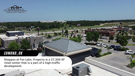 Shopping Center: Commercial Roofing in Edmond